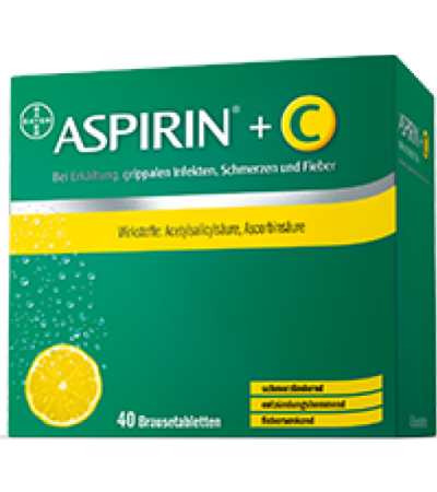 Aspirin® +C - Brausetabletten 40 Stk.