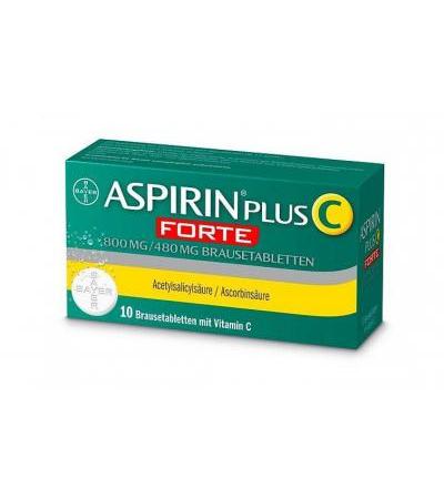 Aspirin +C Forte Brausetabletten 10 Stk.