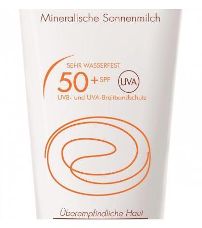 Avène Mineralische Sonnenmilch 50+ 100 ml