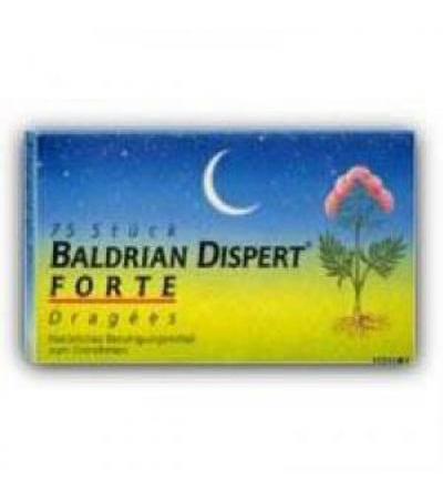 Baldrian Dispert Forte Dragees 75 Stk.