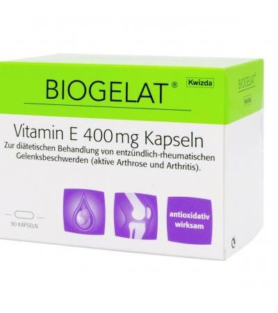 BIOGELAT VITAMIN E 400 mg 90 Stk.