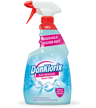 DanKlorix Bad-Reiniger Ohne Chlor Spray 600ml 600 ml