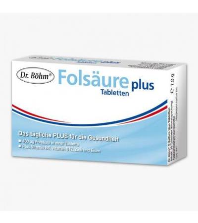 Dr. Böhm Folsäure plus Tabletten 30 Stk.