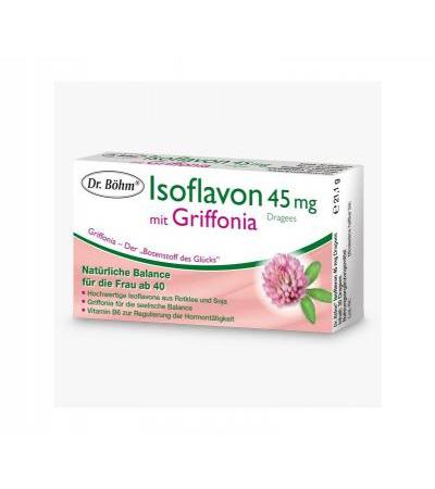 Dr. Böhm Isoflavon 45 mg mit Griffonia Dragees 30 Stk.