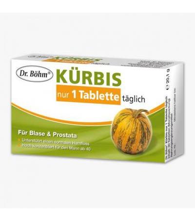 Dr. Böhm Kürbis nur 1 Tablette täglich 30 Stk.