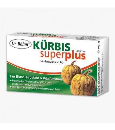 Dr. Böhm Kürbis superplus Tabletten 30 Stk.