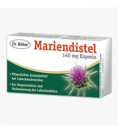 Dr. Böhm Mariendistel 140 mg Kapseln 60 Stk.