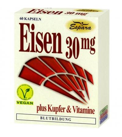 Espara Eisen 30 mg Kapseln 60 Stk.