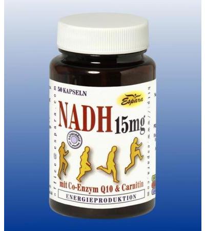 Espara NADH-15 mg Kapseln 50 Stk.