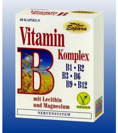 Espara Vitamin B-Komplex Kapseln 60 Stk.