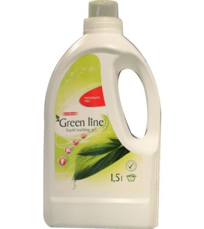 Green Line Universalwaschgel sanft flüssig 30 bis 90 Grad 21 WL 1 Liter