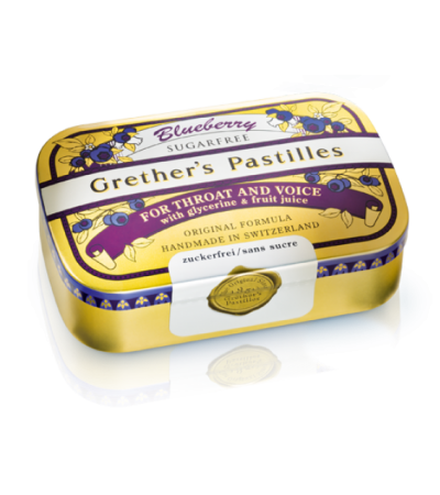 Grether's Pastilles Blueberry Zuckerfrei 110 g