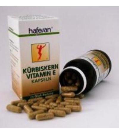 Hafesan Kürbiskern Kapseln + Vitamin E 75 Stück 75 Stk.