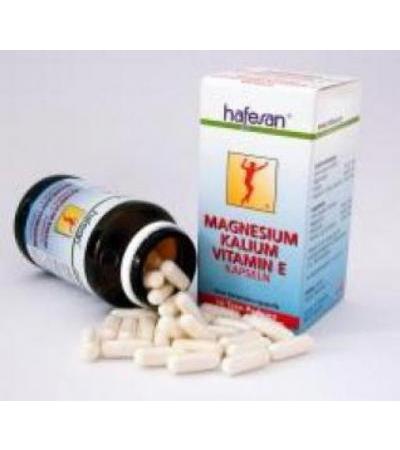 Hafesan Magnesium Kalium Vitamin E Kapseln 60 Stück 60 Stk.
