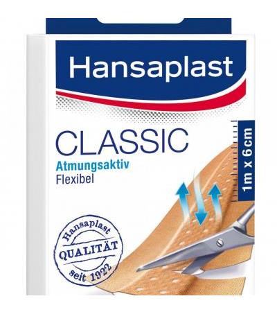 Hansaplast CLASSIC 1m x 6cm 1 Stk.