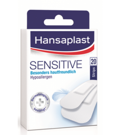 Hansaplast Sensitive Strips 20 Stk.