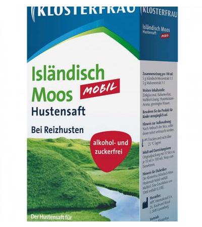 Klosterfrau Isländisch Moos Malve Hustensaft „mobil“ 100 ml