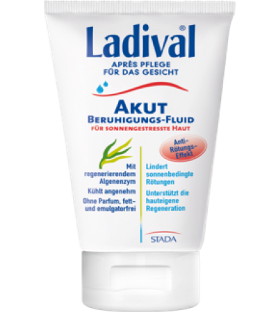 LADIVAL® Akut Beruhigungs-Fluid Après Pflege für das Gesicht 75 ml