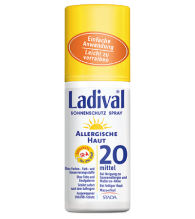 LADIVAL® allergische Haut Sonnenschutz Spray LSF 20 150 ml