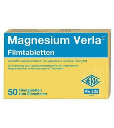 MAGNESIUM VERLA-Filmtabletten 100 Stk.