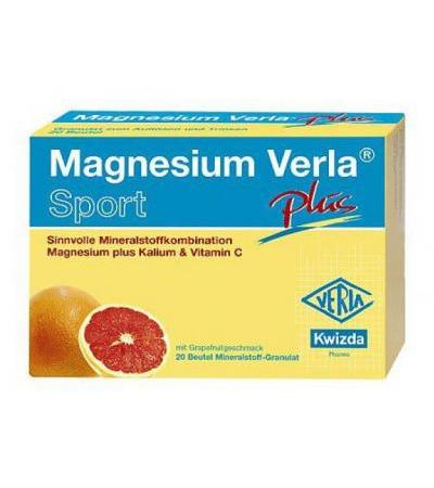 MAGNESIUM VERLA SPORT PLUS Granulat 50 Stk.
