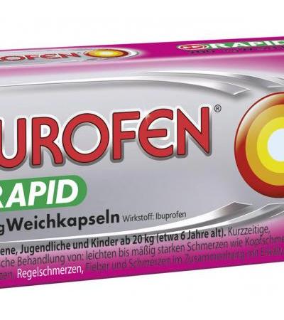 Nurofen Rapid 200 mg Weichkapseln 10 Stk.