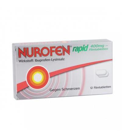 Nurofen Rapid 400 mg Filmtabletten 12 Stk.