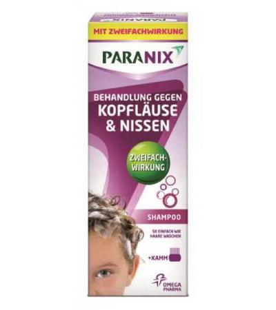 Paranix Shampoo mit Kamm 200 ml