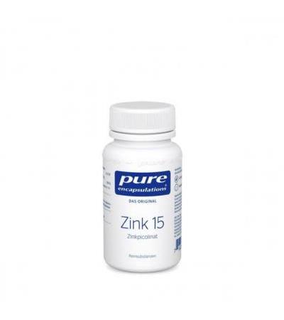Pure Encapsulations Zink 15 (Zinkpicolinat) 60 Stk.