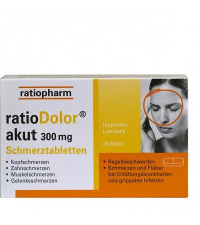 ratioDolor 300 mg 20 Stk.
