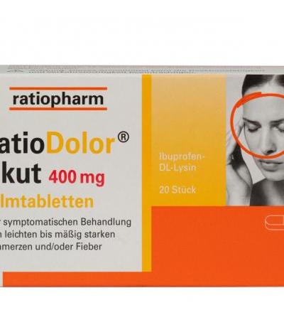 ratioDolor 400 mg 20 Stk.