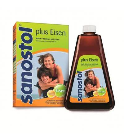 Sanostol® Multi-Vitamine Saft plus Eisen 460 ml