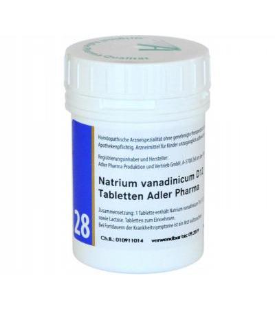 Schüssler Salz Nr. 28 Natrium vanadinicum D12 100 g