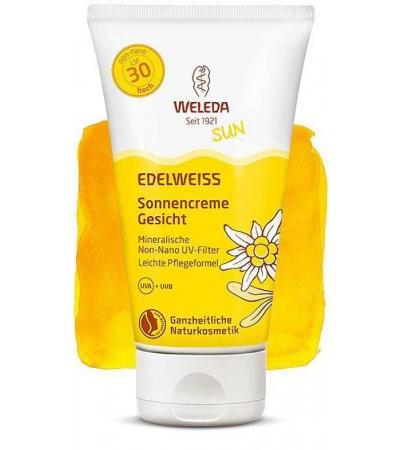 Weleda Edelweiss Sonnencreme Gesicht LSF30 50 ml
