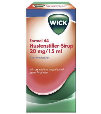 WICK Formel 44 Hustenstiller-Sirup 120 ml
