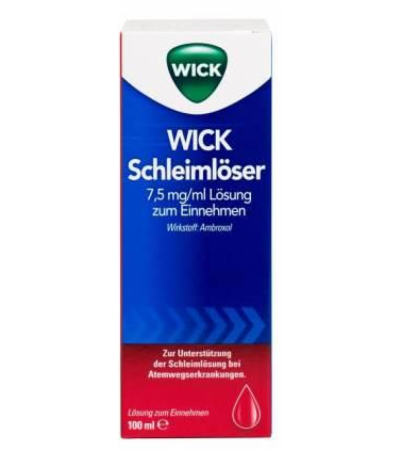 WICK Schleimlöser 7,5mg/ml 100 ml