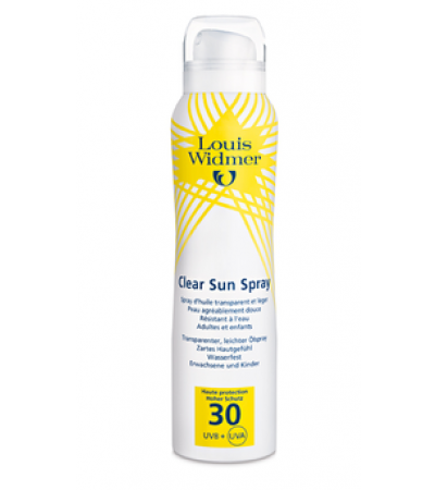 Widmer Clear Sun Spray SPF 30 125 ml