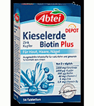 Abtei Kieselerde Zink Kupf+biot 56 Stk.