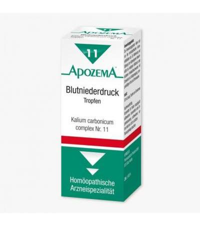 Apozema Blutniederdruck-Tropfen Nr. 11 50 ml