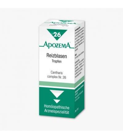 Apozema Reizblasen-Tropfen Nr. 26 50 ml