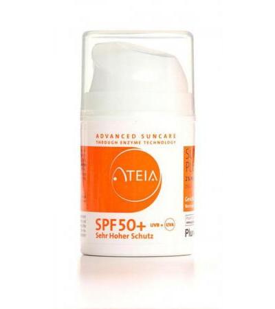 ATEIA® SPF 50+ SUNPROTECT PLUS REPAIR, 2% Nopasome® – Gesicht & Körper Lotion , für Normale bis Sensible Haut 50 ml