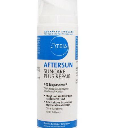Ateia® SUNCARE PLUS REPAIR - 4% Nopasome® - Gesicht & Emulsion für Normale bis Sensible Haut 150 ml
