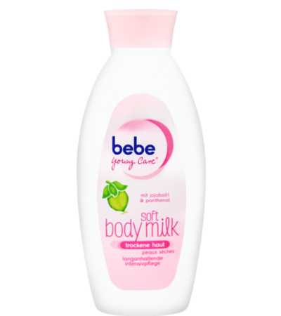 Bebe Bodylotion sanfte Körpermilch mit Jojobaöl&&panthenol 400 ml