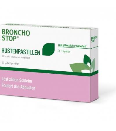 BRONCHOSTOP HUSTENPASTILLEN 20 Stk.