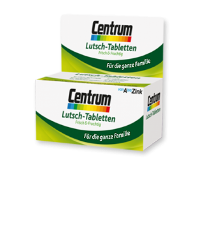 Centrum frisch & fruchtig 60 Lutschtabletten MHD 10/2018 60 Stk.