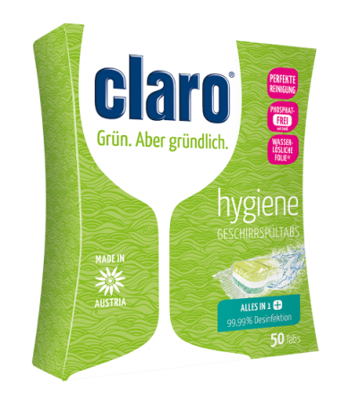 CLARO HYGIENE TABS 20G 50 Stk.