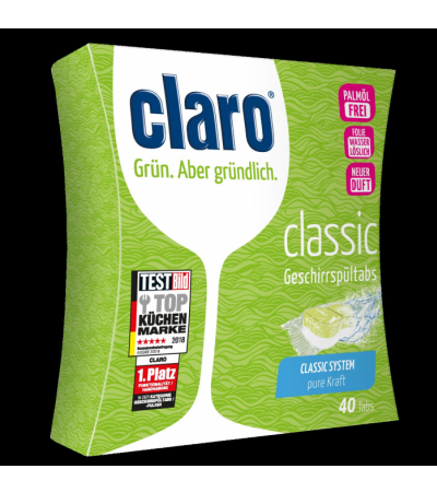 CLARO ÖKO CLASSIC TABS 16G 40 Stk.