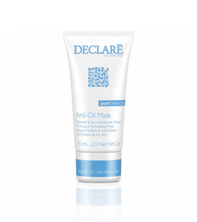 DECLARE PURE BALANCE Anti Oil Mask Klärende & Normalisierende Maske 75 ml