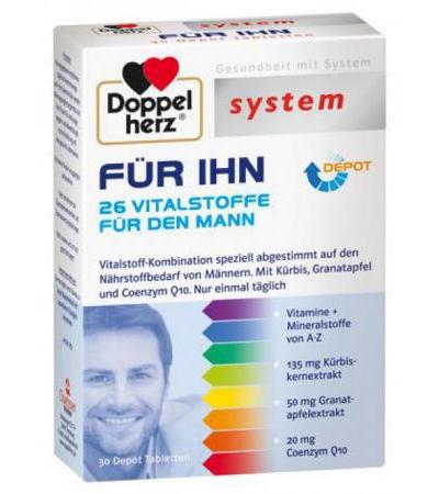 Doppelherz system Für Ihn 30 Stk.