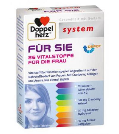 Doppelherz system Für Sie 30 Stk.